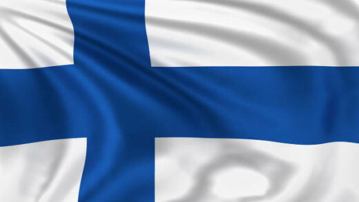 flaga finlandii
